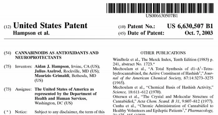 ‘Cannabis & Cancer’, Censorship & Conspiracy  Us-marijuana-patent